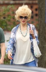 NICOLE KIDMAN on the Set of Boy Erased in Atlanta 10/29/2017