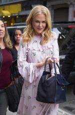 NICOLE KIDMAN Out and About in New York 10/21/2017