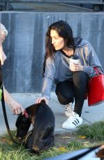 NIKKI BELLA and Artem Chigvintsev at Verne Coffee in West Hollywood 10/04/2017