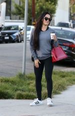 NIKKI BELLA and Artem Chigvintsev at Verne Coffee in West Hollywood 10/04/2017