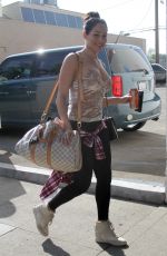 NIKKI BELLA Arrives at a Dance Practice in Los Angeles 10/28/2017