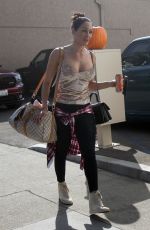 NIKKI BELLA Arrives at a Dance Practice in Los Angeles 10/28/2017