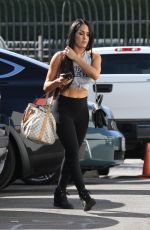 NIKKI BELLA Arrives at a Dance Studio in Los Angeles 10/25/2017