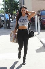 NIKKI BELLA Arrives at a Dance Studio in Los Angeles 10/25/2017