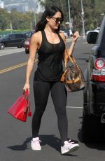 NIKKI BELLA Arrives at Dance Studio in Los Angeles 09/30/2017