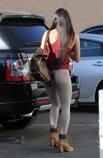 NIKKI BELLA Arrives at DWTS Rehersal in Los Angeles 10/22/2017