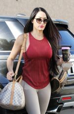 NIKKI BELLA Arrives at DWTS Rehersal in Los Angeles 10/22/2017