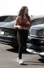 NIKKI BELLA Leaves Dance Class in Los Angeles 10/12/2017