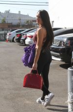 NIKKI BELLA Leaves Dance Class in Los Angeles 10/12/2017
