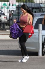 NIKKI BELLA Leaves Dance Class in Los Angeles 10/12/2017