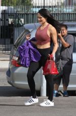 NIKKI BELLA Leaves Dance Class in Los Angeles 10/12/2017