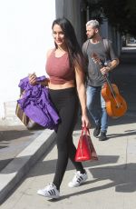 NIKKI BELLA Leaves Dance Class in Los Angeles 10/12/2017