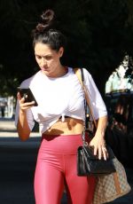 NIKKI BELLA Leaves DWTS Studio in Los Angeles 10/24/2017