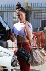 NIKKI BELLA Leaves DWTS Studio in Los Angeles 10/24/2017