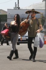 NIKKI BELLA Out and About in Los Angeles 10/13/2017