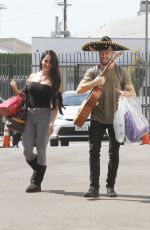 NIKKI BELLA Out and About in Los Angeles 10/13/2017