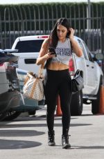 NIKKI BELLA Out and About in Los Angeles 10/25/2017