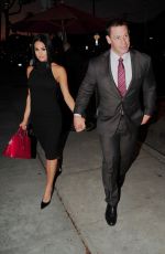 NIKKI BELLA Out for Dinner at Craig