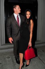 NIKKI BELLA Out for Dinner at Craig