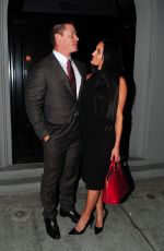 NIKKI BELLA Out for Dinner at Craig