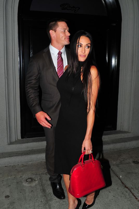 NIKKI BELLA Out for Dinner at Craig