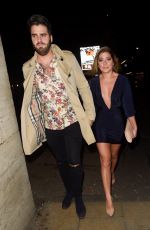 NIKKI SANDERSON and Greg Whitehirst at Restaurant Bar and Grill in Manchester 10/14/2017