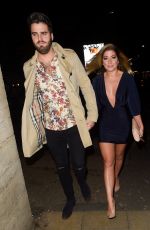 NIKKI SANDERSON and Greg Whitehirst at Restaurant Bar and Grill in Manchester 10/14/2017