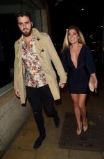 NIKKI SANDERSON and Greg Whitehirst at Restaurant Bar and Grill in Manchester 10/14/2017