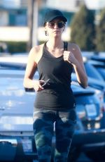 NINA DOBREV Out Shopping After Workout in Los Angeles 10/07/2017