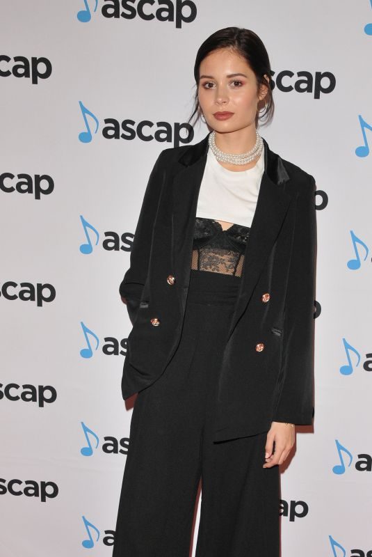 NINA NESBITT at Ascap Awards in London 10/16/2017