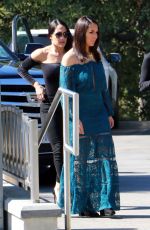 BRIE and NIKKI BELLA on the Set of Extra in Universal City 10/26/2017