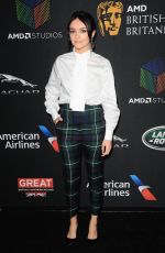 OLIVA COOKE at Bafta Los Angeles Britannia Awards in Los Angeles 10/27/2017