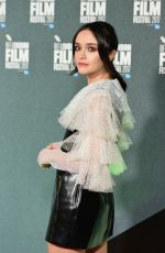 OLIVIA COOKE at Thoroughbreds Premiere at 61st BFI London Film Festival 10/09/2017