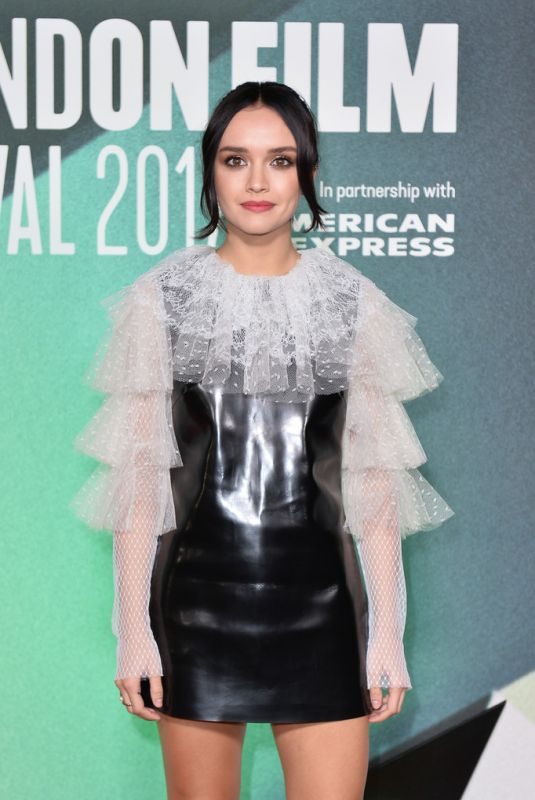 OLIVIA COOKE at Thoroughbreds Premiere at 61st BFI London Film Festival 10/09/2017