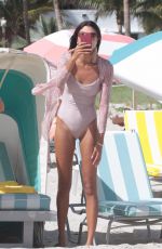 OLIVIA CULPO, DEVON WINDSOR, DANIELE BRAGA in Bikinis on the Set of a Photoshoot in Miami 10/20/2017