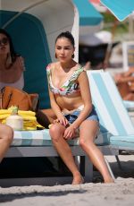OLIVIA CULPO in Bikini at a Set of a Photoshoot in Miami 10/20/2017