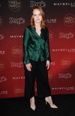 OLIVIA HOUSTON at People’s Ones to Watch Party in Los Angeles 10/04/2017