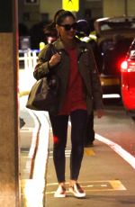 OLIVIA MUNN Arrives at Airport in Vancouver 10/01/2017
