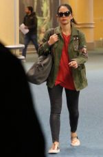 OLIVIA MUNN Arrives at Airport in Vancouver 10/01/2017