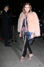 OLIVIA PALERMO Arrives at Night of Stars Gala in New York 10/26/2017