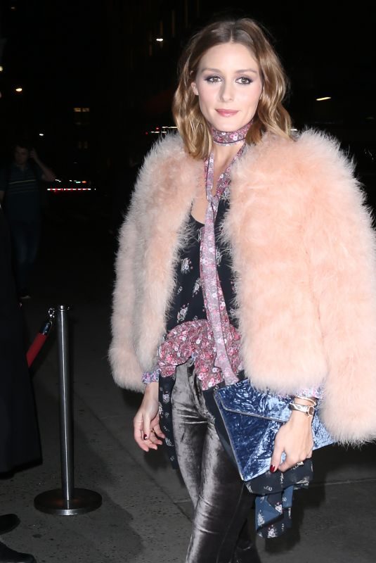 OLIVIA PALERMO Arrives at Night of Stars Gala in New York 10/26/2017