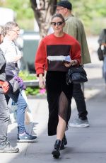 OLIVIA PALERMO Out and About in New York 10/11/2017