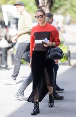 OLIVIA PALERMO Out and About in New York 10/11/2017