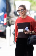 OLIVIA PALERMO Out and About in New York 10/11/2017