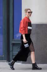 OLIVIA PALERMO Out and About in New York 10/11/2017