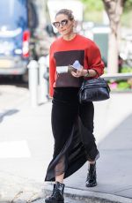 OLIVIA PALERMO Out and About in New York 10/11/2017