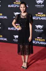 OLIVIA RODRIGO at Thor: Ragnarok Premiere in Los Angeles 10/10/2017