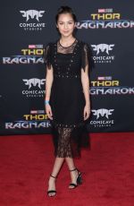 OLIVIA RODRIGO at Thor: Ragnarok Premiere in Los Angeles 10/10/2017