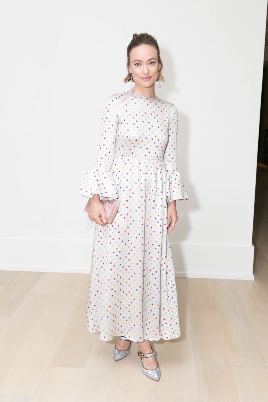 OLIVIA WILDE at LA Ligne x Cuyana Collaboration Celebration in New York 10/18/2017