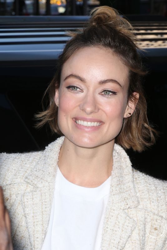 OLIVIA WILDE at Through Her Lens: the Tribeca Chanel Women’s Filmmaker Program Luncheon in New York 10/17/2017
